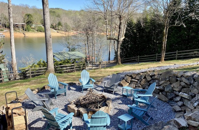 Exceptional Lake Front Property on Deep Water with Lake Nottely Access