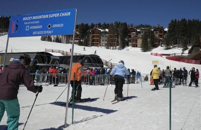 Außergewöhnlicher Ski-In / Ski-Out am Breckenridge Peak 8.