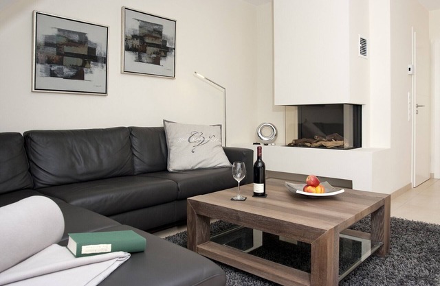 Exklusive 5 Sterne Ferienwohnung in top Lage, mit Sauna, Kamin & großem Balkon.