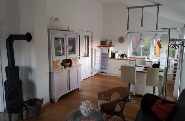 exklusive Ferienwohnung Boddenblick in Haus Boddensonne