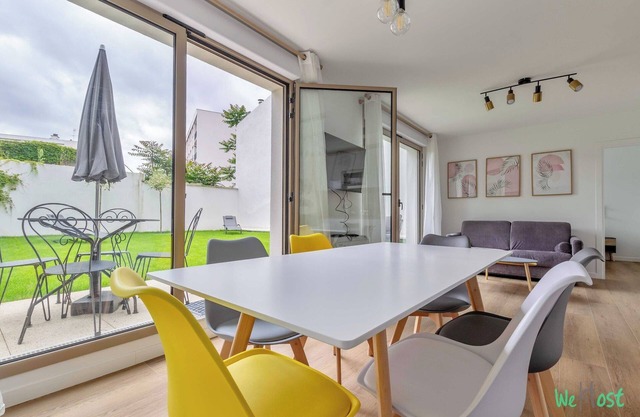 Exklusive Wohnung mit Garten - 6P - In der Nähe von Disney/Paris
