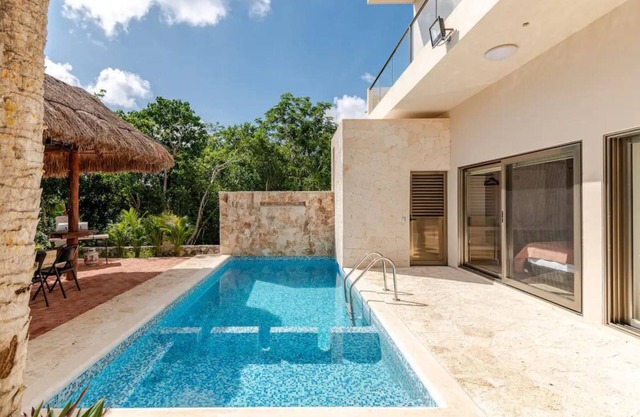 Tulum Akumal Exklusiv – Beach Club, Pool, Cenote, Golf & Angeln vom Steg