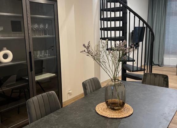 Exclusive two-level apartment with private terrace on the canal Brussels