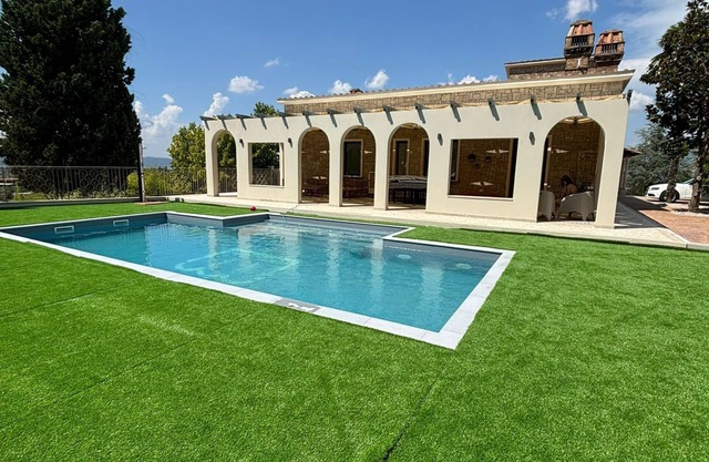 Villa Ferienhaus mit privatem Pool und Panoramablick Umbrien Natur & Erholung