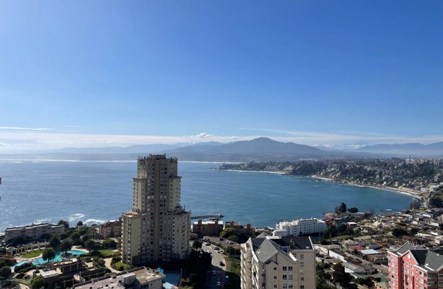 Exclusivo y Amplio Dpto Costa de Montemar con Vista al Mar