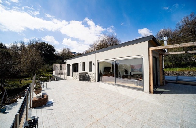 Exlusive designers villa with panoramic seaview