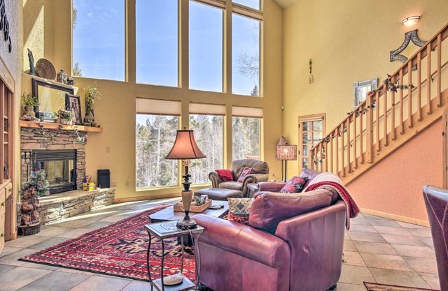 Expansive Angel Fire Retreat 1 Mi to Fishing!
