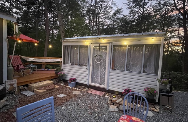 Experience nature with privacy at Comfort Spot Camp & Cottage!