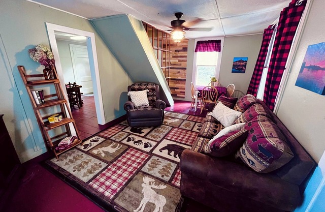 Experience the ADK’s @ Caroga Lake rustic camp-beach, golf, hike, concerts, bike
