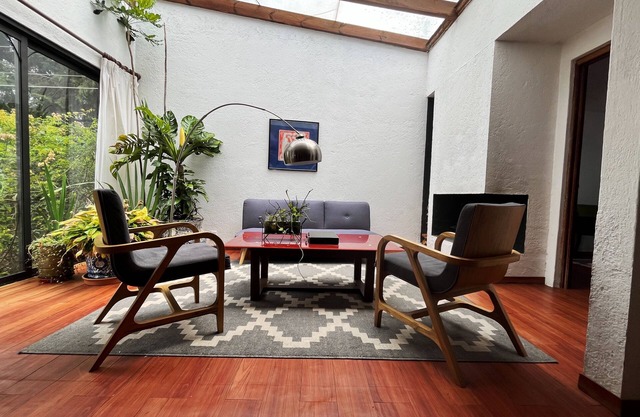 Experience Tranquility in a Forest Getaway: Cozy Vacation Apartment Available
