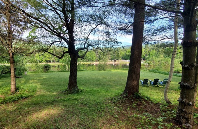 Experience waterfront Adirondack charm near Whiteface Mountain