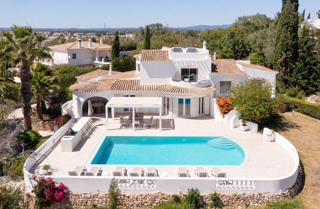 Villa with free Wi-Fi | A/C | private pool [can be heated] | garden | near Marina | sea view [RLAG57]