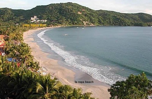 Fabelhafte Aussicht, mit Blick auf schöne La Ropa Bay; Schritte vom Strand entfernt.