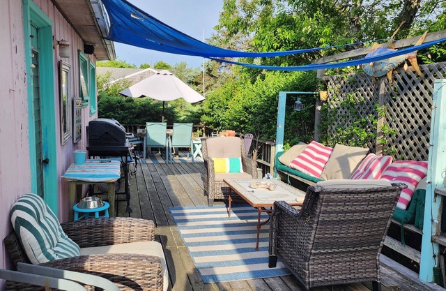 Fair Harbor, Fire Island, NY Magical Place- 700 feet to ocean or bay. Wonderful!