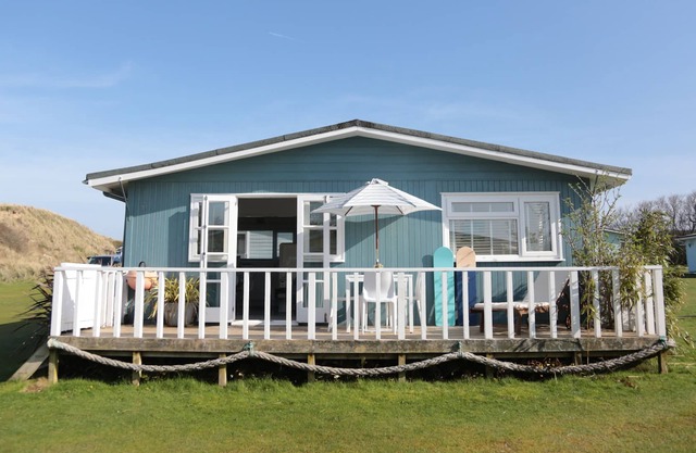 Schöne Cornish Strand Chalet. Der perfekte Ort, um Cornwall zu erkunden.