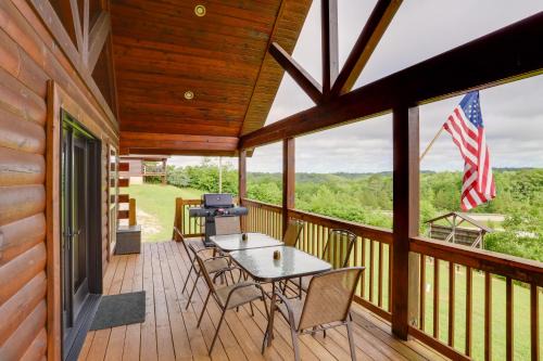 Family Cabin with Deck By Mark Twain Natl Forest!