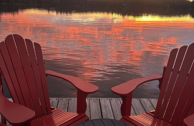 Family cottage - private beach, volleyball, fire pit, and dock