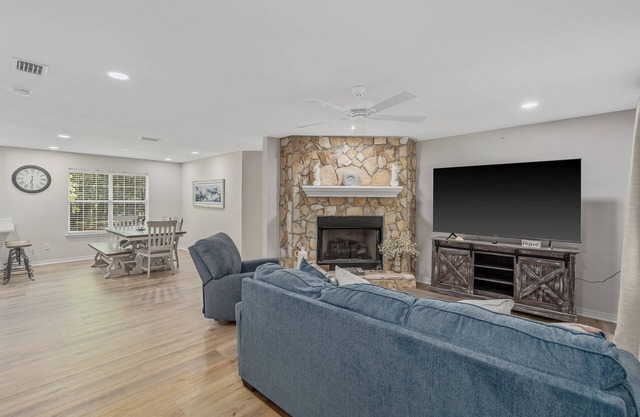 Family-Friendly 3BR/2BA Home