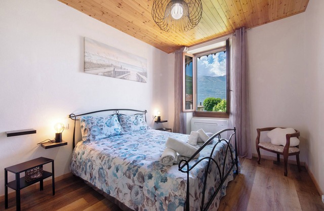 Familienfreundliche Ferienwohnung "Castagno 2" mit Seeblick, privaten Terrassen und WLAN