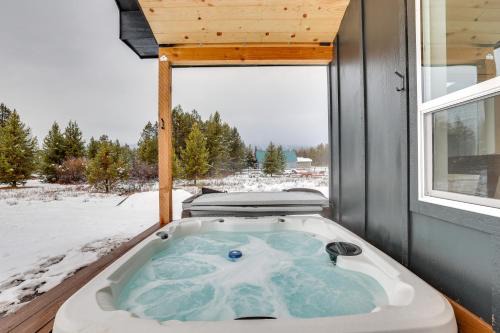 Family-Friendly Donnelly Home with Private Hot Tub!