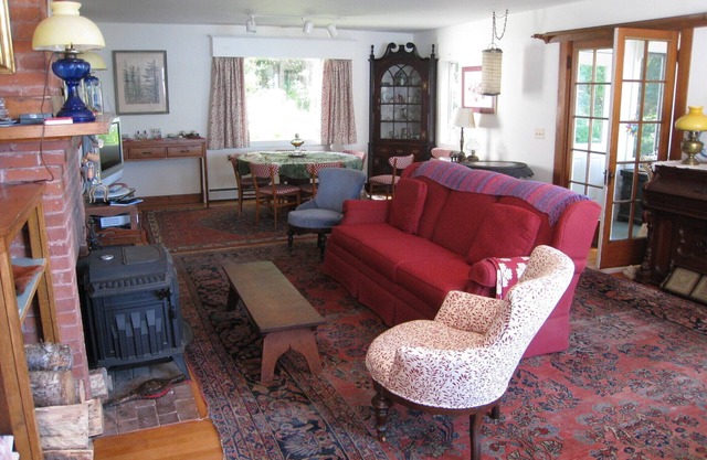 Familienfreundliches jährig zu Hause in der Nähe von Acadia National Park mit Meerfront.