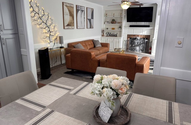 Family-Friendly Rocky Mount Home 4 Bedrooms, Pool Table, Basketball & Gazebo