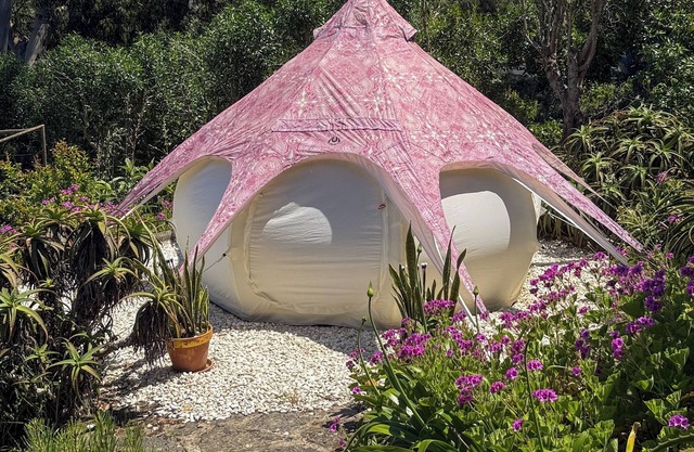 Familienfreundliches Glamping mit Gehweite zu drei Stränden