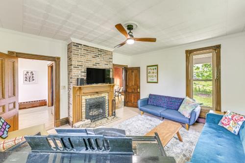 Family Home with Yard and Fire Pit in Middleburgh!