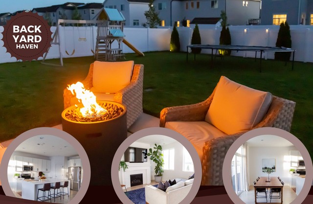 Family, kids, pet friendly back yard haven