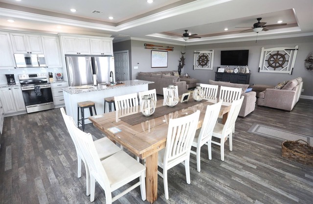 Familien Gezeiten - New Beachfront 4 Bdr / 4. 5 Bad w / Golfwagenverleih Opt