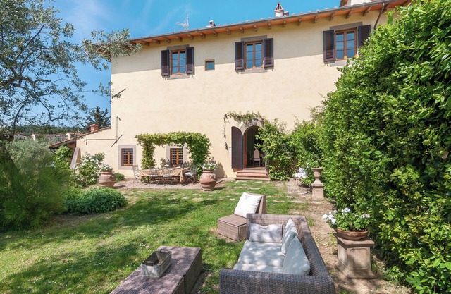 Familienfreundliche Villa 'Ridente - Settignano' mit Blick auf Florenz, Garten und Pool