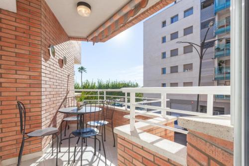 Fantástico apartamento en la playa. A/A y vistas