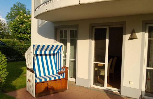 Traumhafte strandnahe 3 Zimmer Ferienwohnung,Kostenloses WLAN, Strandkorb