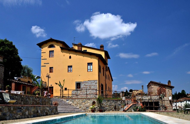 Farm Poderaccio - Maestrale Wohnung: einen herrlichen Blick über Florenz!