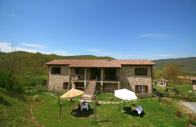 Gemütliches Bauernhaus in Passignano mit Swimmingpool