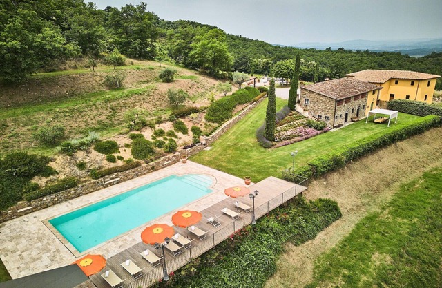 Farmhouse in Chianti with Pool and Garden