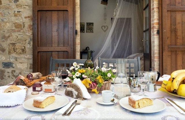 Bauernhaus mit Pool im Herzen von Val d'Orcia - Wohnung 3 + 1
