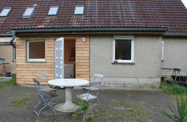 Bauernhaus mit großem Garten in direkter Nähe vom Tollensesee