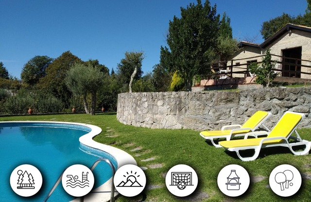 Bauernhaus mit Pool und Grill in einer ruhigen Gegend. Auf halbem Weg nach Braga und Geres