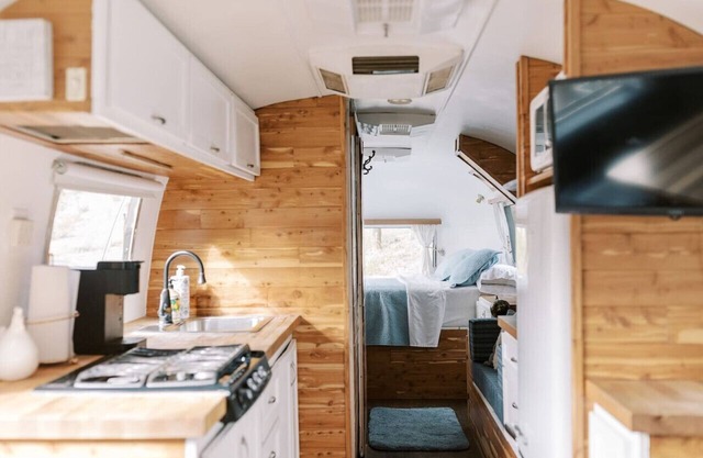 Farmstay in a 1973 Airstream