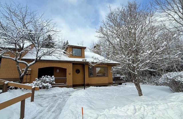 FC14 Slopeside Bretton Woods cottage with AC large patio and private yard Walk to slopes