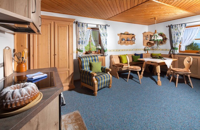Ferienwohnung Nr. 3 mit Bergblick für 2-5 Personen, 48 qm, W-LAN
