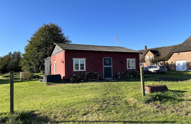 Ferienhaus auf einen alten Bauernhof auf der ruhigen Marschlandschaft in Højer!