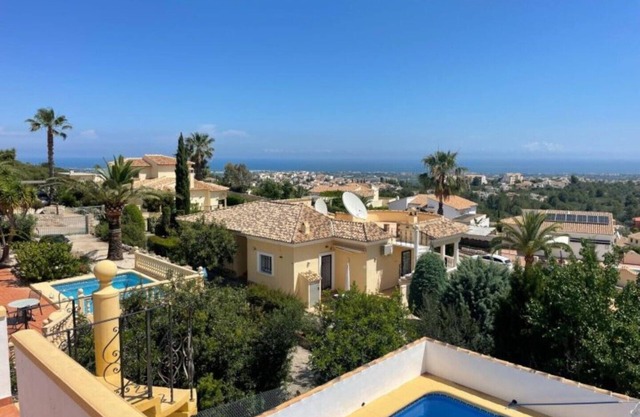 Ferienhaus "Casa Elina" mit privatem Pool und Meerblick (Haustiere erlaubt)