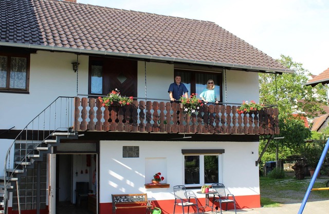 Apartment mit Terrasse und Garten