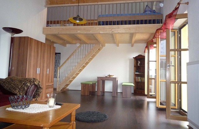 Ferienwohnung 2, auf 2 Etagen, 70 qm, 1 separates Schlafzimmer
