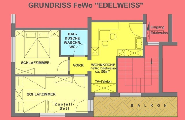 Ferienwohnung Edelweiß - Appartementhaus Lechner