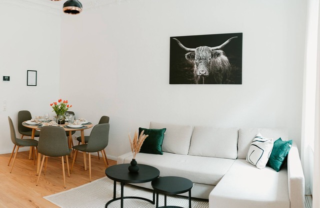 Ferienwohnung Elbzauber für 6 l Parkplatz l Balkon