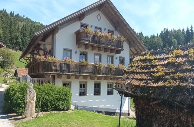 Ferienwohnung im Bayerischen Wald mit Terrasse