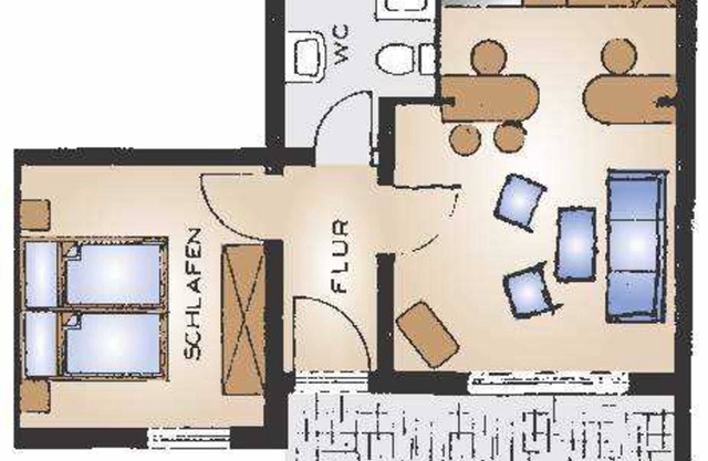Ferienwohnung Vergissmeinnicht - Garni Hotel & Ferienwohnungen Seeschlößchen